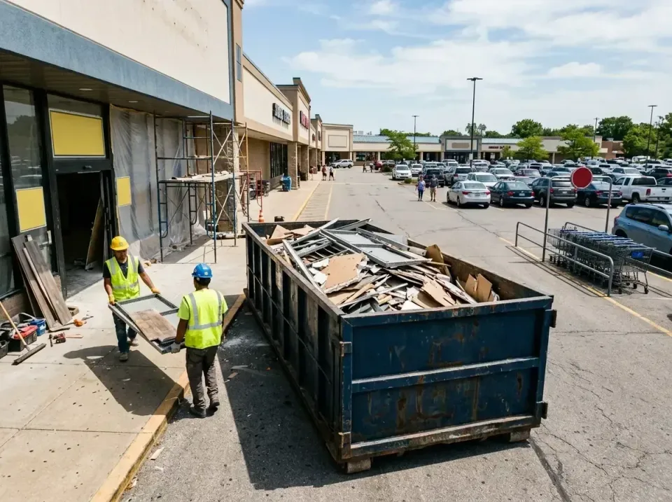 retail-store-renovation-debris-003 — frequently asked questions, Roll-off Dumpster Rentals in Reed City, MI